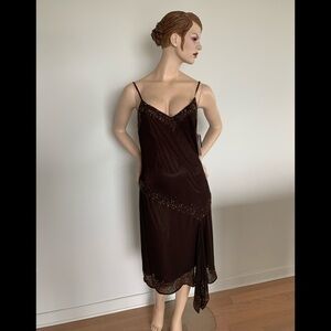 Jkara beaded bodycon cocktail dress